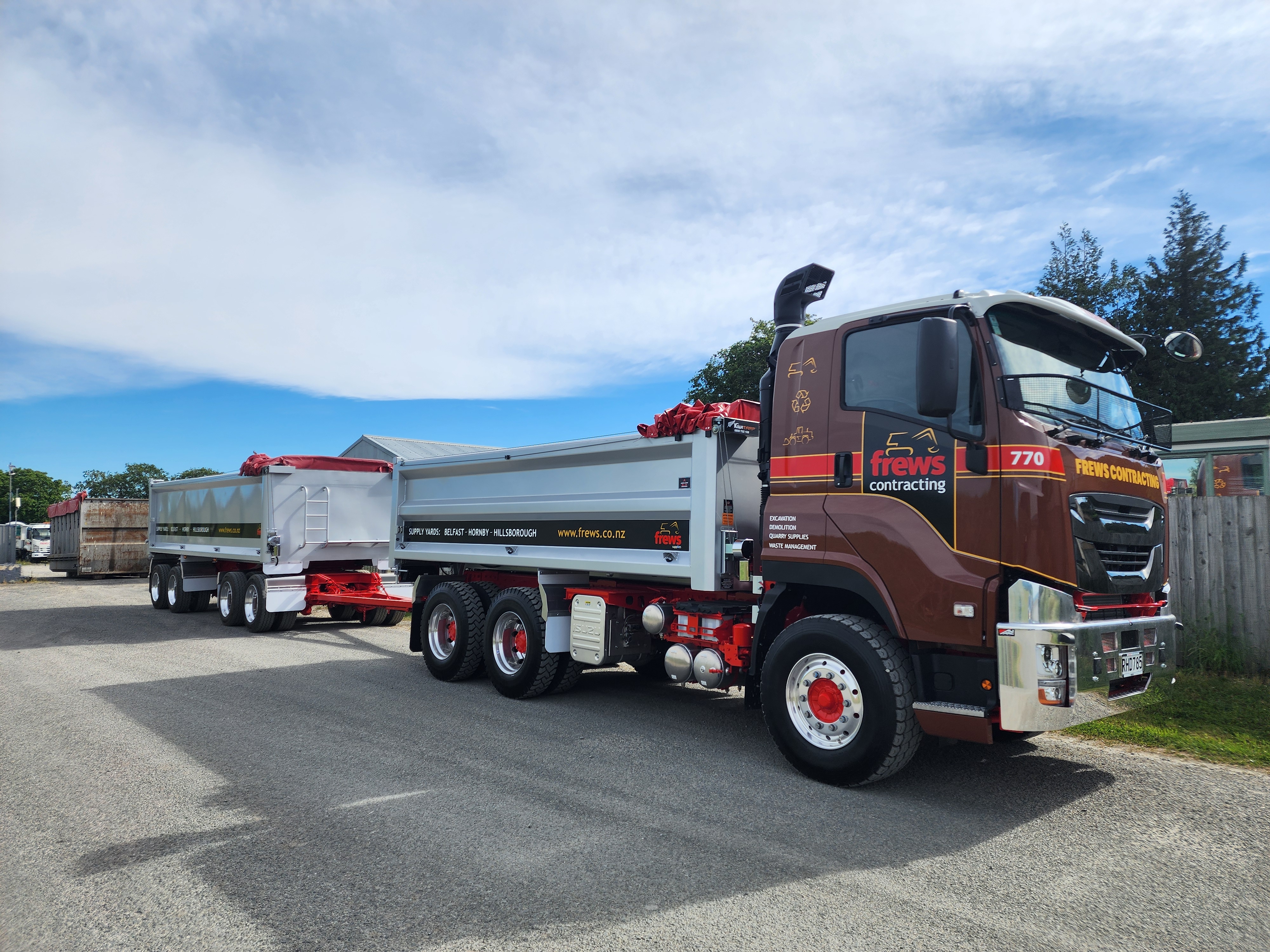 Frews truck and trailer fleet