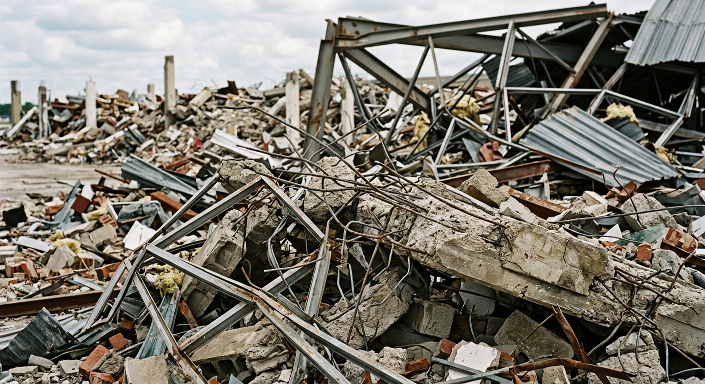 Christchurch International Airport demolition