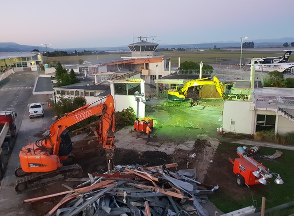 Nelson Airport demolition project